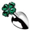 Plug Anal Aluminium Avec Trèfle à 4 (M) Lucky Clover- Booty Sparks -Joujou 22410