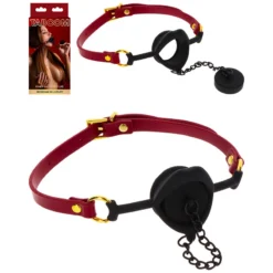 Ball Gag En Silicone Avec Bouchon - Taboom -Joujou 22491