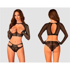 Top Ouvert Mibelia (Noir) - Obsessive -Joujou 22525