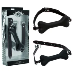 Ball Gag En Silicone Avec Os De Chien - Master Serie -Joujou 22570