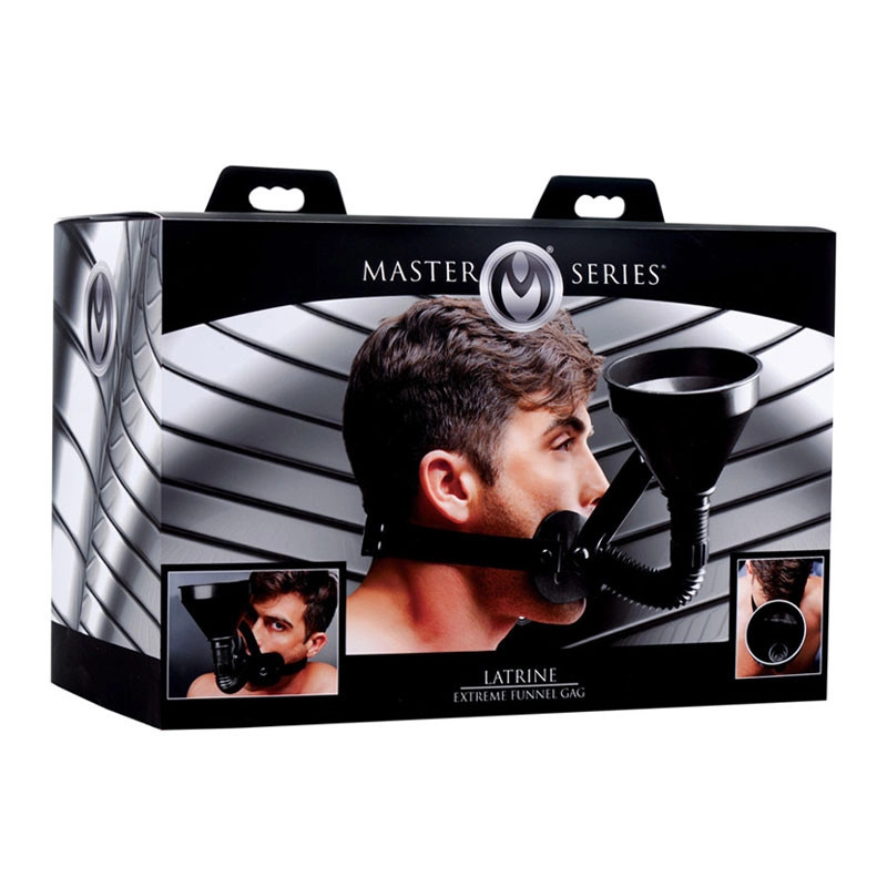 Bâillon Entonnoir Latrine Extreme Funnel Gag - Master Serie 5 Bâillon Entonnoir Latrine Extreme Funnel Gag - Master Serie – Image 3