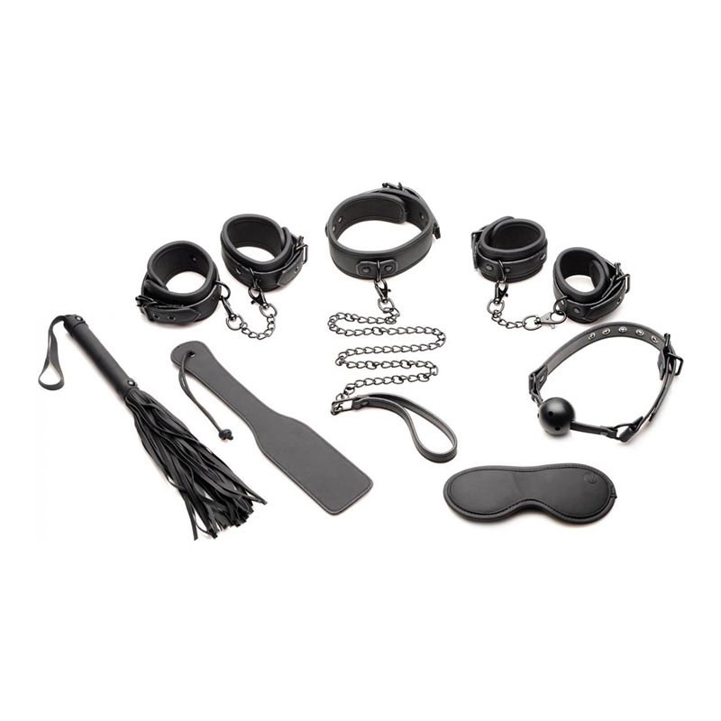 Kit BDSM Master Of Kink (10 Pièces) - Master Serie 3 Kit BDSM Master Of Kink (10 Pièces) - Master Serie