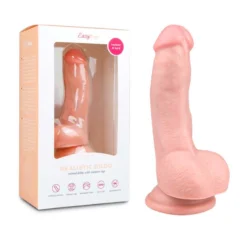 Petit Gode Réaliste Avec Testicules Et Ventouse (11 Cm) - EasyToys -Joujou 22793