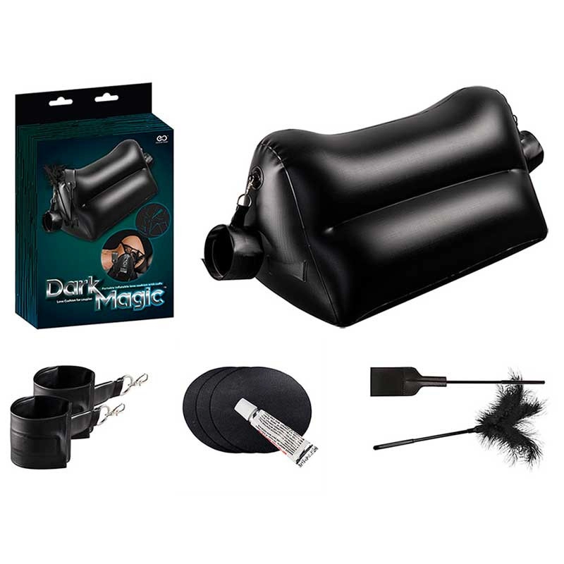 Coussin érotique Gonflable Dark Magic Triangle 4 Coussin érotique Gonflable Dark Magic Triangle – Image 2