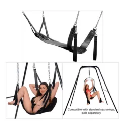 Support Métallique Et Harnais BDSM - Strict Extreme Sling & Stand 5 Support Métallique Et Harnais BDSM - Strict Extreme Sling & Stand -Joujou 22976