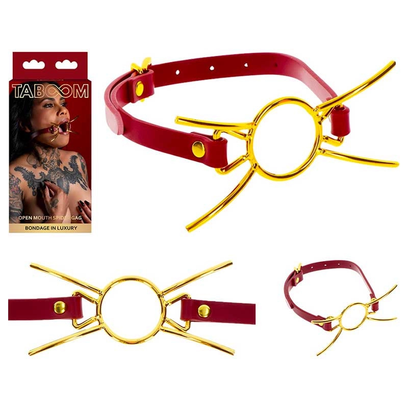 Ball Gag Ecarteur Buccal Luxury Spider Gag - Taboom 4 Ball Gag Ecarteur Buccal Luxury Spider Gag - Taboom – Image 2