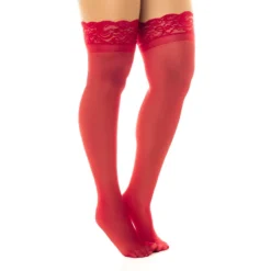 Bas Autofixants 1108 Sheer (Rouge) - Mapalé