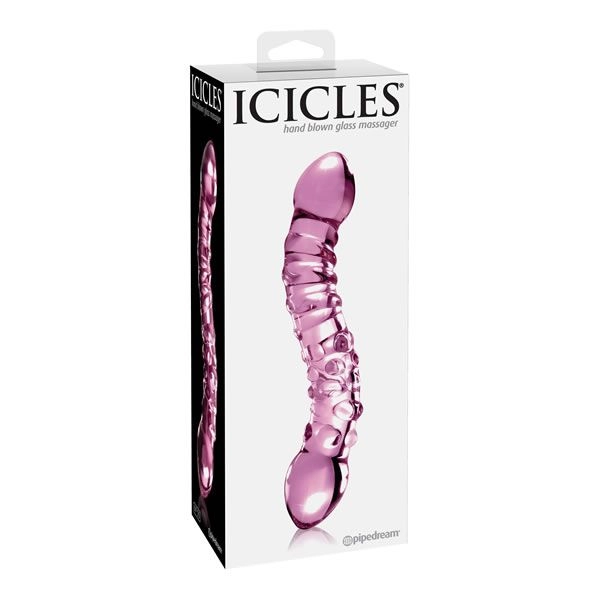 Double Dildo En Verre - Icicles No 55 4 Double Dildo En Verre - Icicles No 55 – Image 2