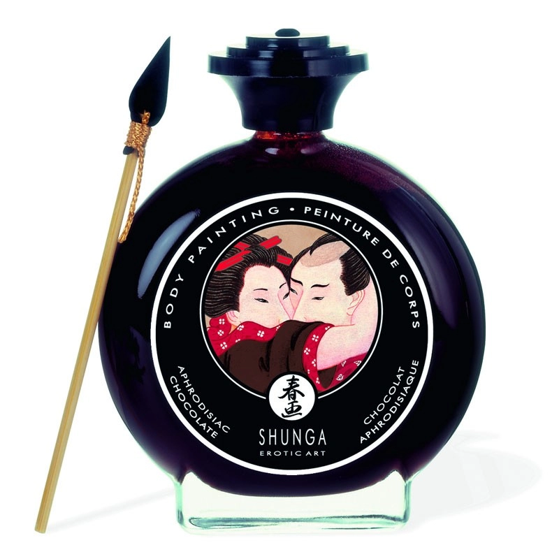 Peinture Corporelle Shunga - Chocolat Aphrodisiaque 3 Peinture Corporelle Shunga - Chocolat Aphrodisiaque