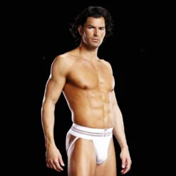 Jockstrap Blanc - Blue Line